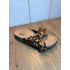 Leopard bow slippers
